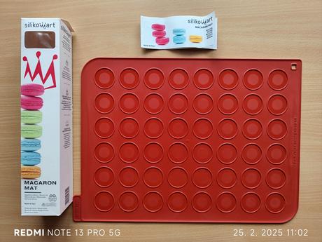 Silikónová forma na makrónky,