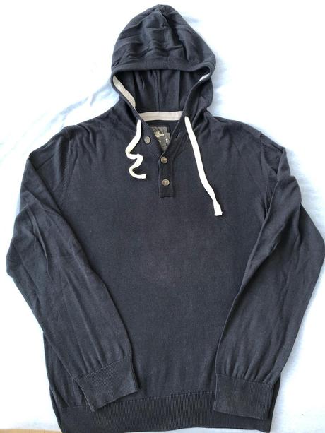 Pansky tmavomodry sveter h&m l, h&m,l