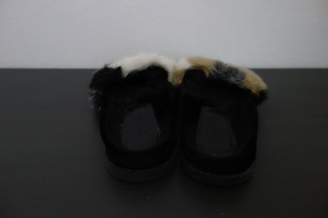 Zara slapky s kozusinu 36/37, zara,37