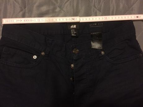 Nohavice slim fit hm, h&m,38