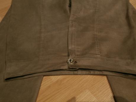 Exkluzívne  nohavice jelenicia koza, m