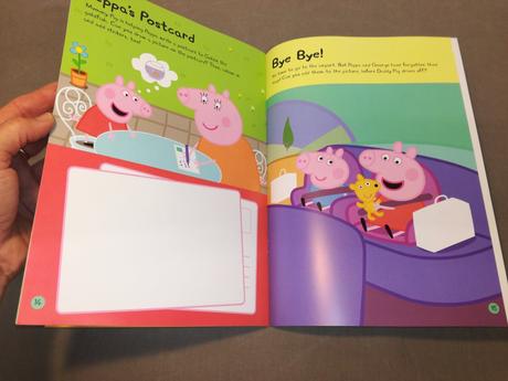 Peppa pig happy holiday sticker activity nau22, 