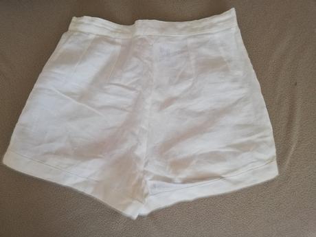 Ľanové krátke nohavice, 40