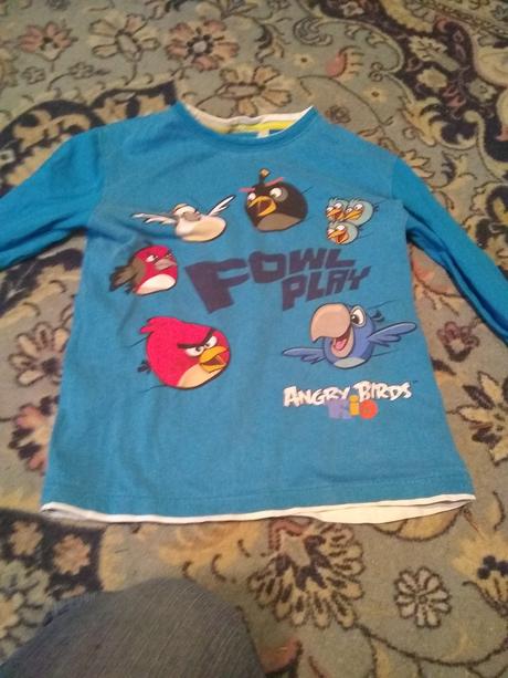 Tričko angry birs, 134