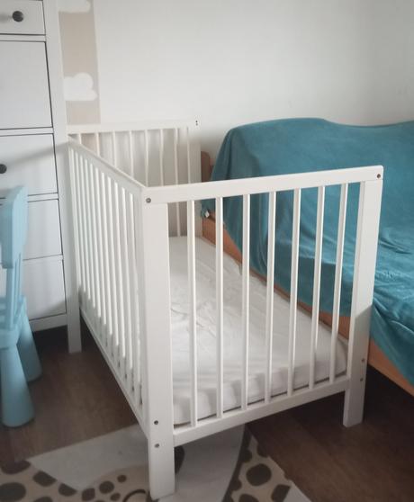 Ikea gulliver postieľka s pultom, šírka (cm): 60,dĺžka (cm): 120