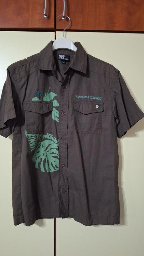 Predám chlapčenské košele, tričká a saká., adidas,158