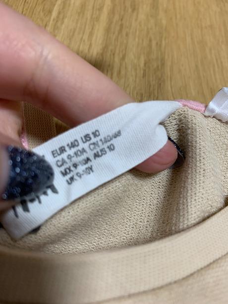 Teplakove saty, h&m,140