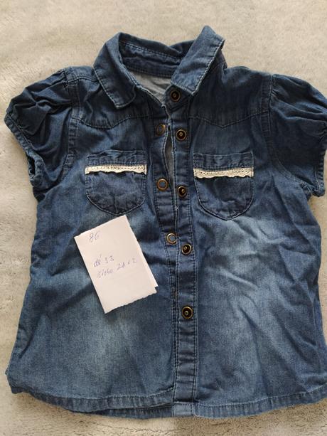 Košieľka riflova, 86