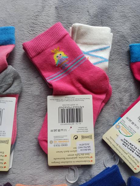 Ponožky, 2 páry, 19-22, 19 / 20 / 21 / 22