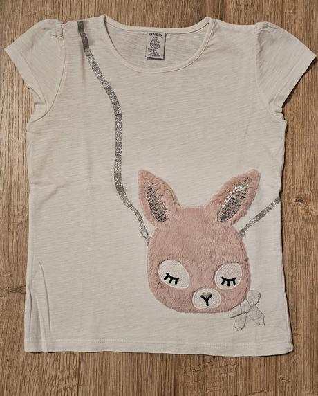 Tričko zajo, lindex,110