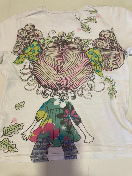 Krásne tričko next s obojstranným motívom, next,110