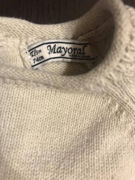 Pletený dlhší svetrík mayoral, mayoral,74