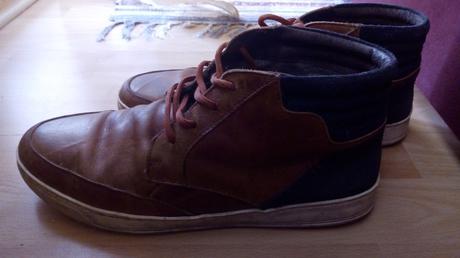 Kožené prechodné topánky č. 41, 41