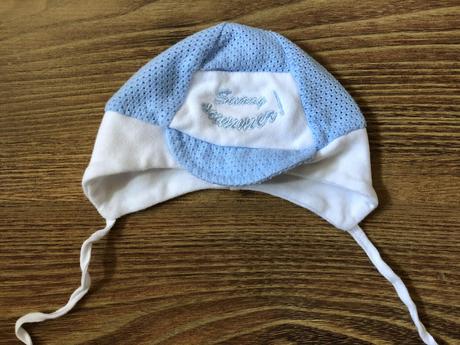 Letná čiapka so šnúrkami, richelieu,56