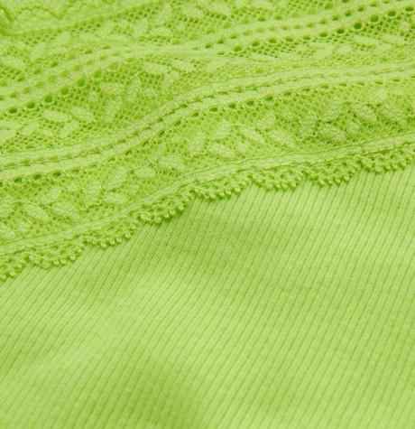 Zelene tielko s cipkou abercrombie&fitch v.xs a s, abercrombie&fitch,m / s / xs