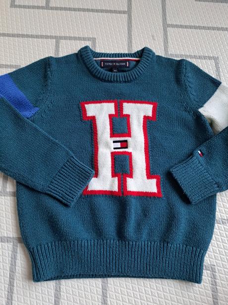Pulóver sveter, tommy hilfiger,110