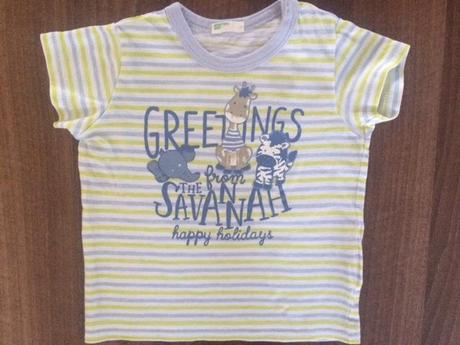 Letné tričko savannah, benetton,68