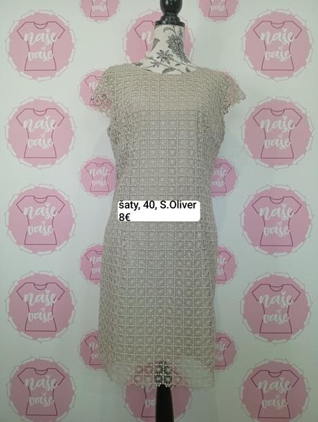 Zdobené šaty, s.oliver,40