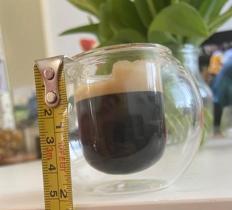 Sklene pohare na espresso, 