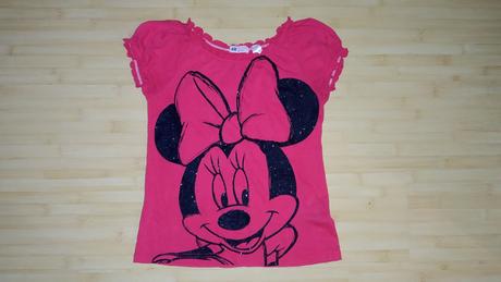Tričko s minnie, h&m,140