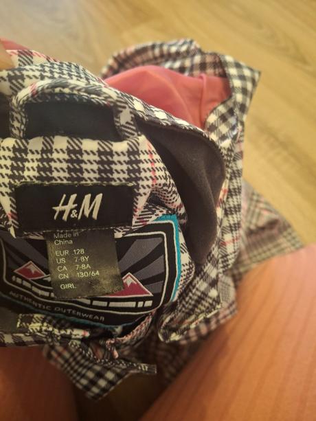 Úžasný kabát/ pršiplašť, h&m,128