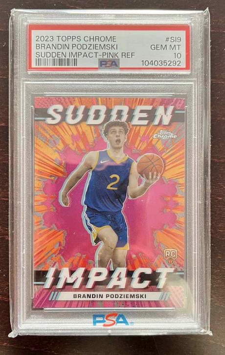 Basketbalová karta - brandin podziemski, 