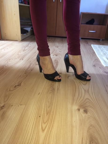 Krasne topánky s otvorenou špičkou, 37