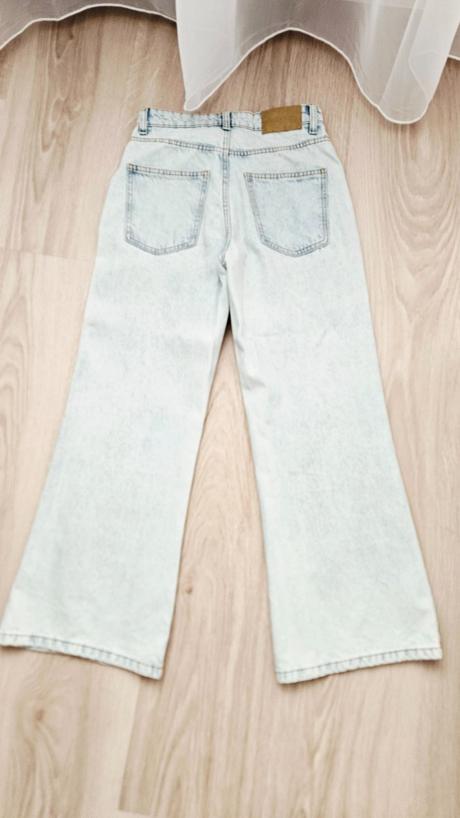Wide leg jeans, s