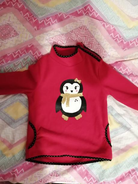 Teplá mikina s poštovným, 110