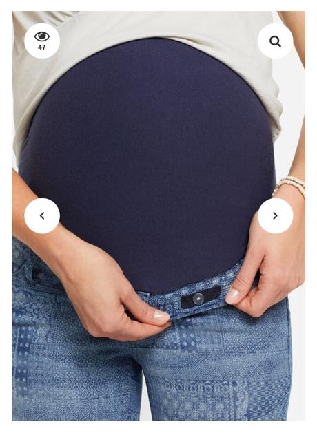 Tehotenské rifle veľ.36, bonprix,36