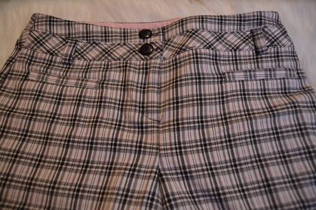 Kárované šortky, s