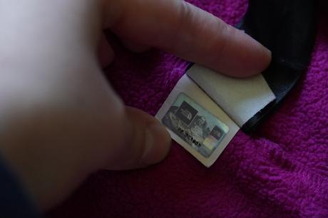 Dámska flísová bunda the north face, l