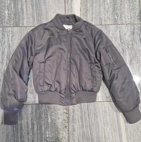 Dievčenská bomber bunda šedá ako nová, primark,146
