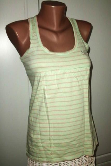 Prúžkované predĺžené tielko - veľ. s-m, s