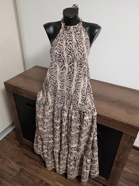 Šaty-hadí vzor, xl