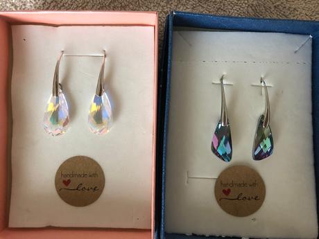 Swarovski naušnice nenosene, swarovski