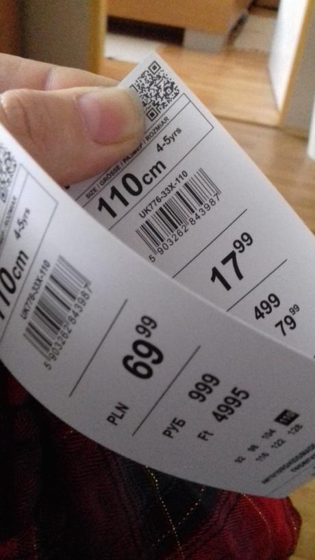 Predám dievčenské kárované šaty, reserved,110