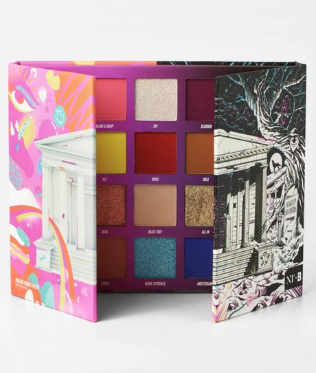 Paletka pigmentových očných tieňov, 