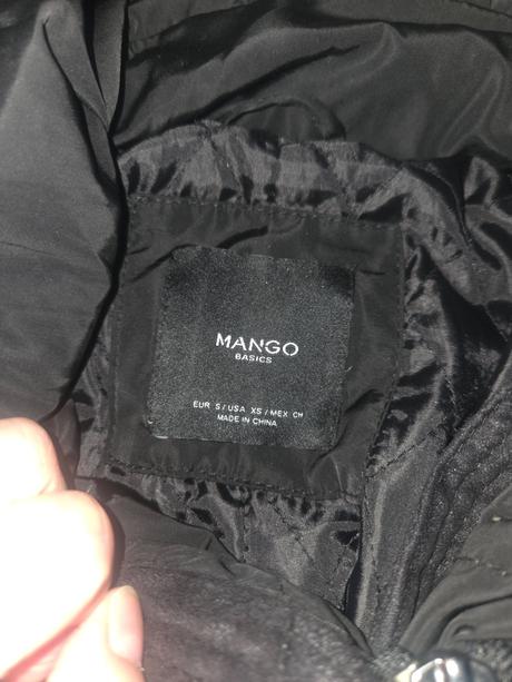 Zimná bunda, mango,xs