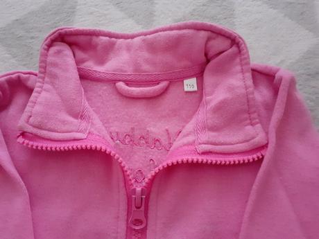 Ruzova dievcenska mikina, c&a,110