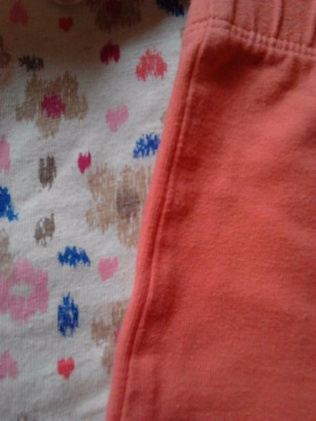 Letná súpravička - šatičky/tunika + legínky, f&f,80