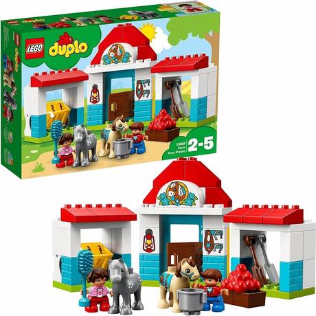 10868 lego duplo - stajne pre poníka, 