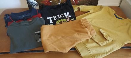 Balík tričiek a iné 122, 122–134