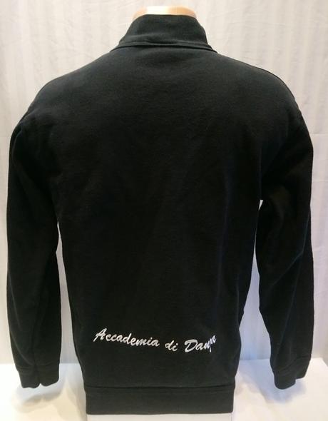 Pánska čierna mikina na zips, jrc, s