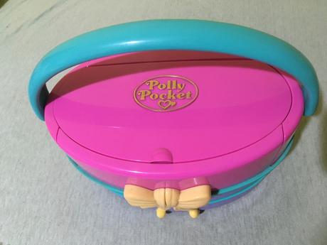 Retro polly pocket kufrík zn. bluebird, 