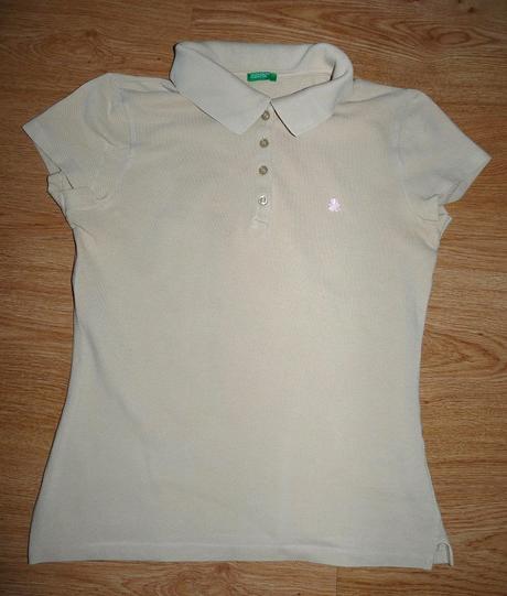 Tričko s golierom, benetton,s
