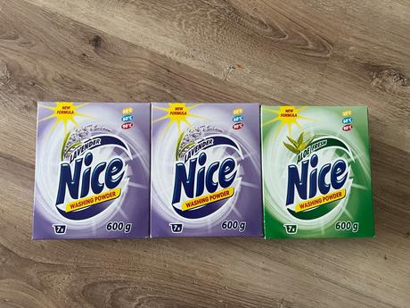 Pracie prášky a pasty na umývanie rúk, 