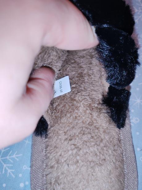 Teplé papučky, 36 / 37