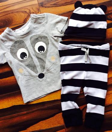 3 pack myska 74, h&m,68