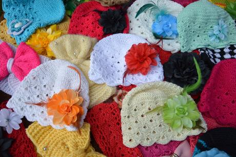 Detská háčkovaná čiapočka, <50 - 158